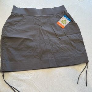 Columbia Anytime Casual Skort in Dark Gray